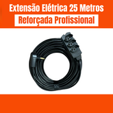 '+ 1 Extensão Elétrica Profissional 25 Metros